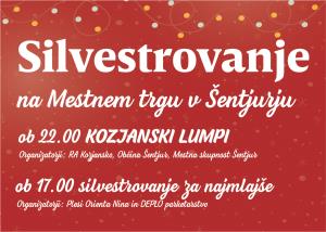 Šentjur Silvestrovo Silvestrovanje 2019 kozjanski lumpi otrosko silvestrovanje Šentjur tour